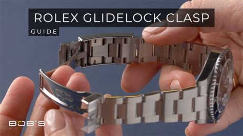 rolex oyster schließe verstellen|Rolex glidelock how to use.